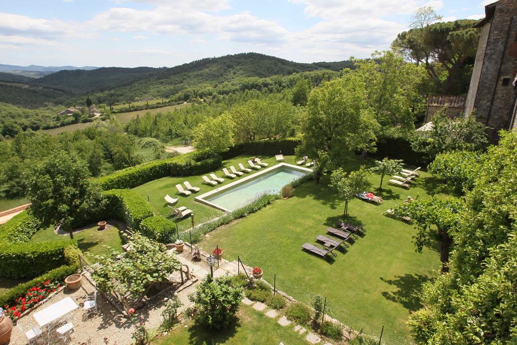 Hotel Palazzo Squarcialupi Castellina in Chianti Exterior foto